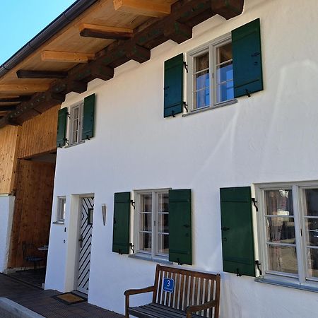 Neu! Ferienwohnungen Im Lueftlmalereck, Hennalahaus オーバーアマーガウ エクステリア 写真