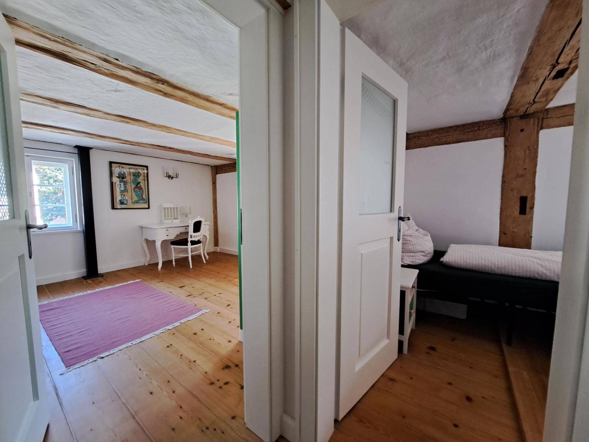 Neu! Ferienwohnungen Im Lueftlmalereck, Hennalahaus オーバーアマーガウ エクステリア 写真