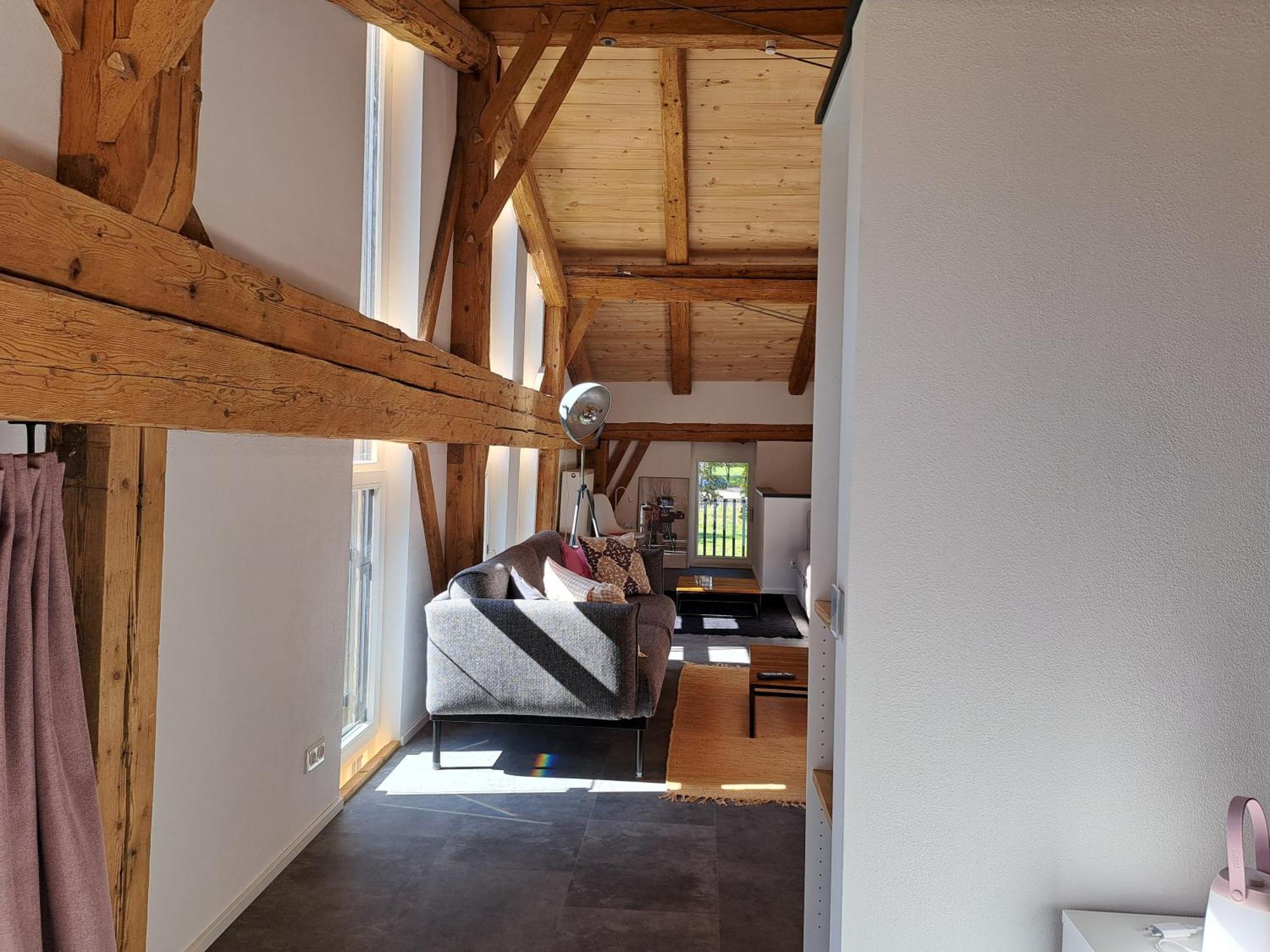Neu! Ferienwohnungen Im Lueftlmalereck, Hennalahaus オーバーアマーガウ エクステリア 写真